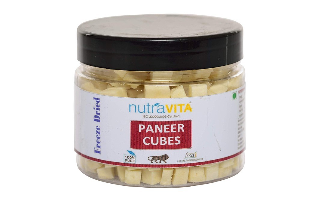 Nutravita Paneer Cubes    Plastic Jar  100 grams